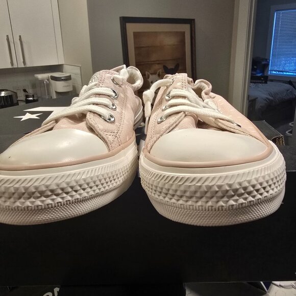 CONVERSE Women's Chuck Taylor All Star Shoreline Slip-on Clay Stretchy Sz 10 NEW - Picture 6 of 12